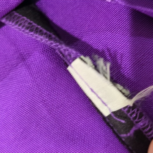 Diane Von Furstenberg purple silk dress size 4 - Picture 8 of 8